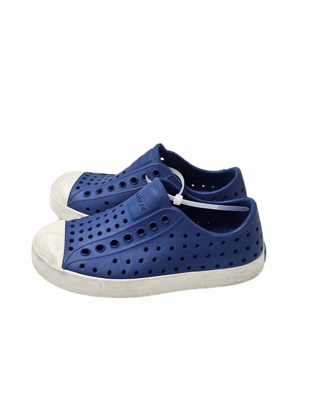 Native Shoes Jefferson Kids Slip-On Water Sneakers C10 Blue Regatta Summer